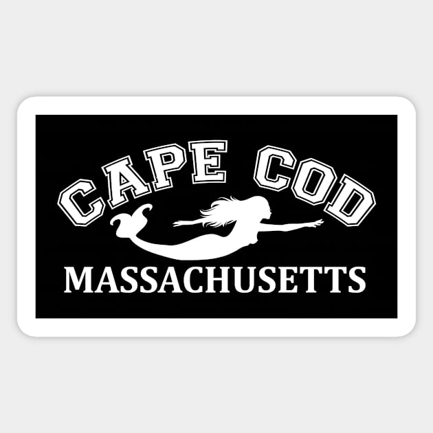 Cape Cod Mermaid Vacation Souvenir Sticker by Kdeal12